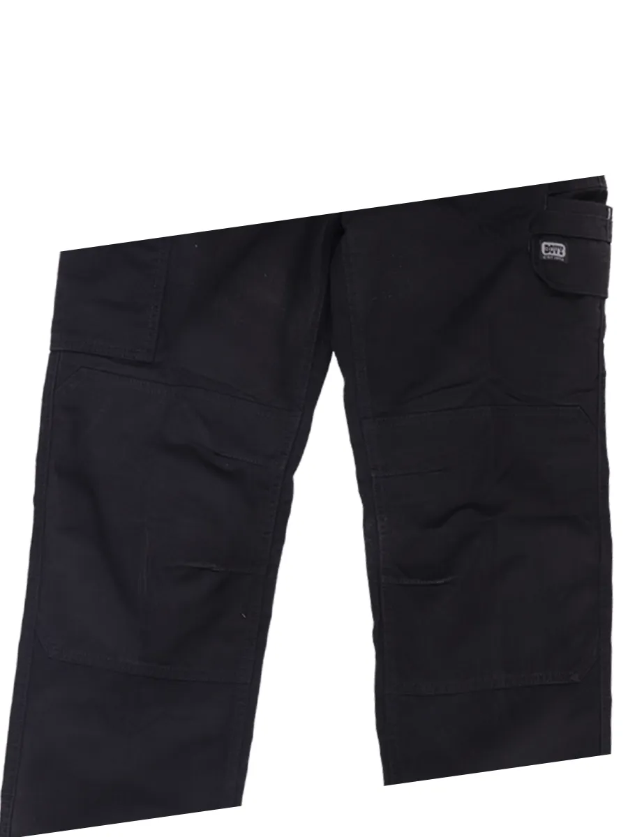 BOVY MEN S CARGO PREMIUMCOTTON BLACK