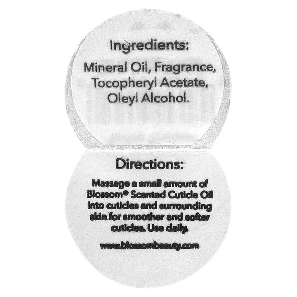 Blossom, Масло для кутикулы, весенний букет, 12,5 мл