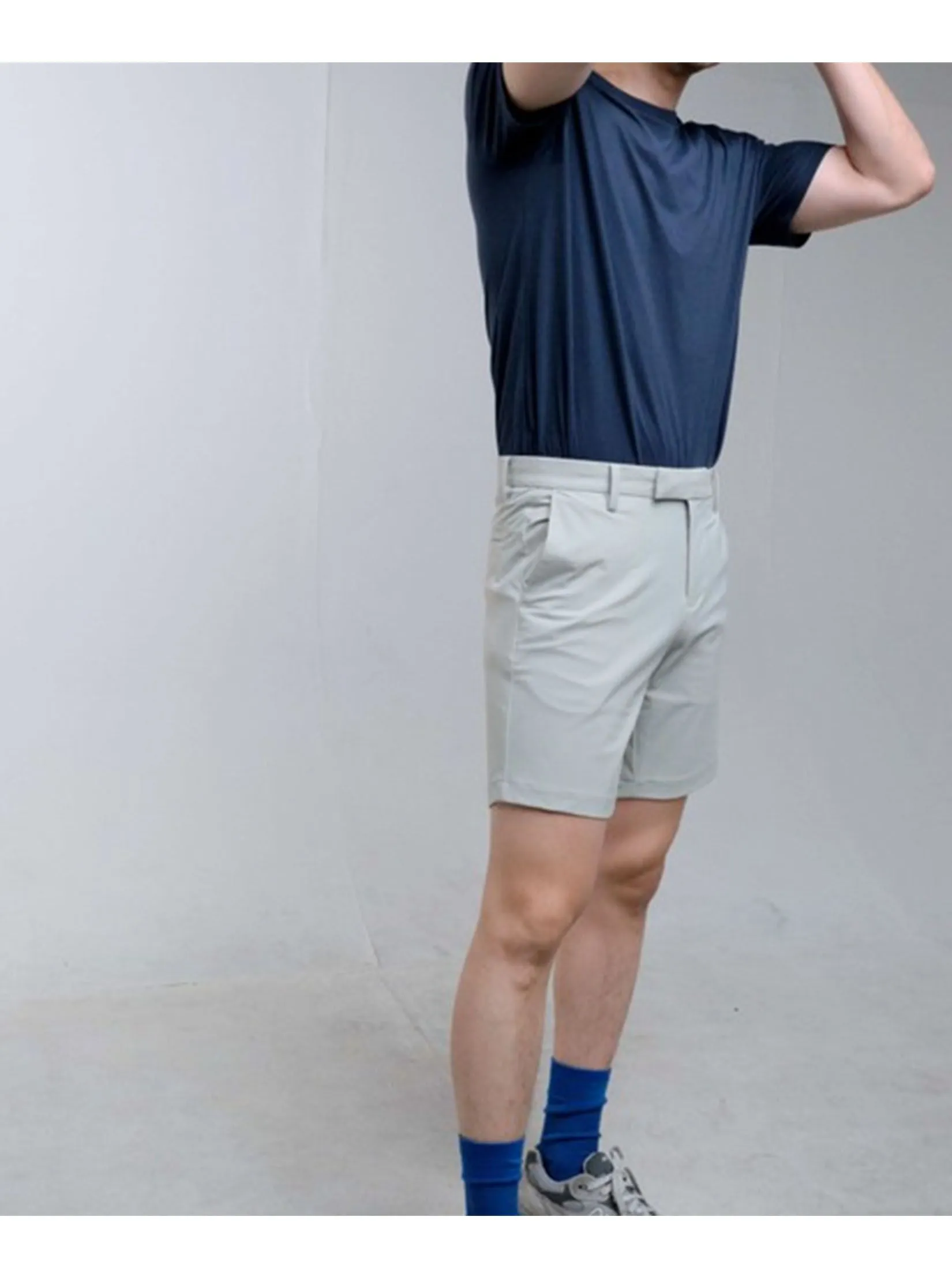 ERA-WON Men's Golf Trousers Shorts Grey