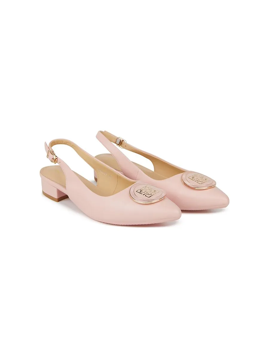SHU WOMEN  X PATINYA CELEB HEELS 1" SLINGBACK - PINK