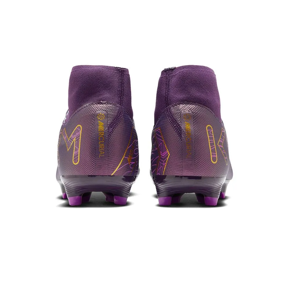 NIKE Mercurial Superfly 10 Academy "Kylian Mbappé" MG Men Football Shoes Purple - NI083SH959EJTH