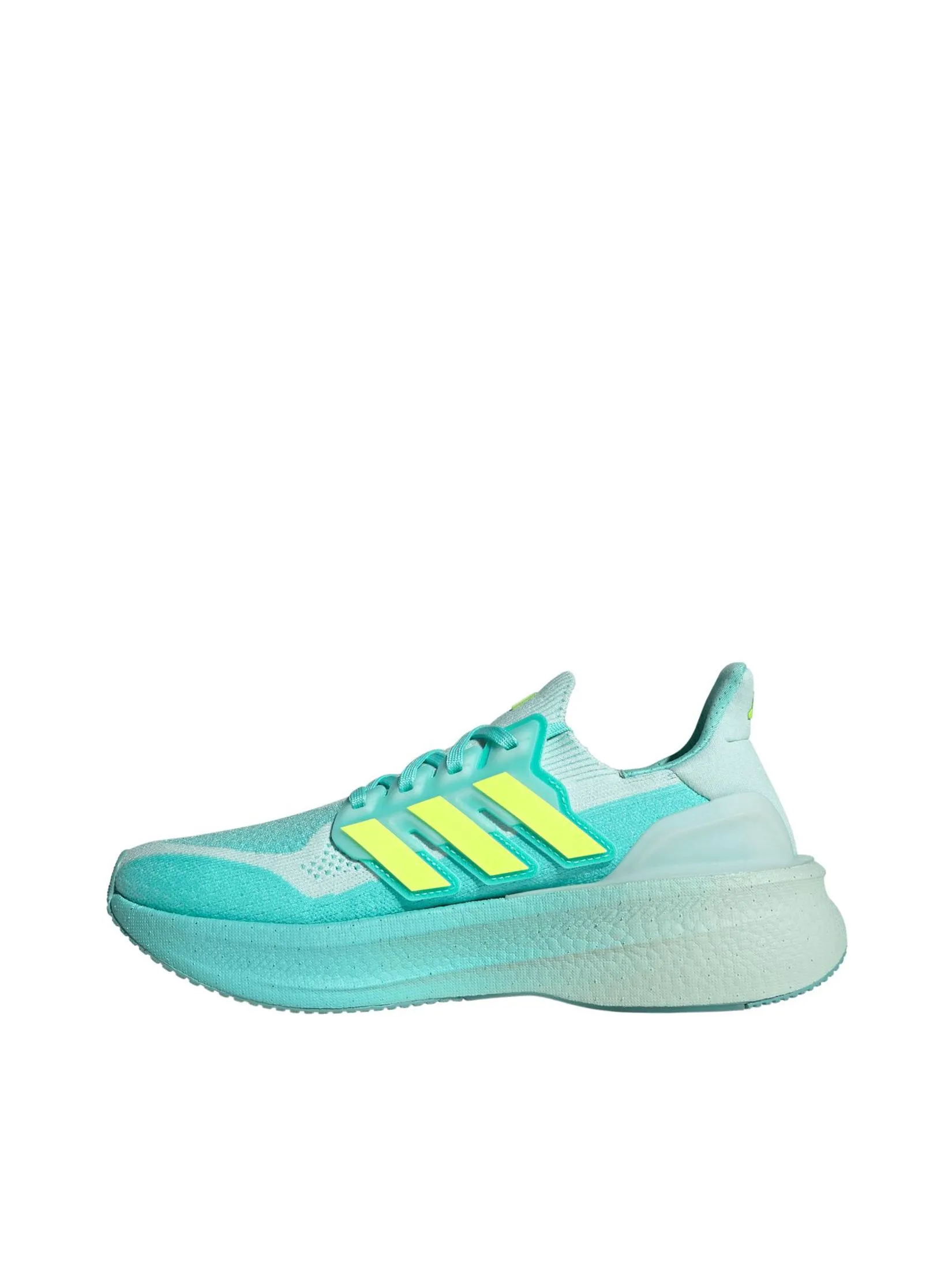 ADIDAS Women Running Shoes Ultraboost 5 JQ2911 Flash Aqua / Hi-Res Yellow / Halo Mint
