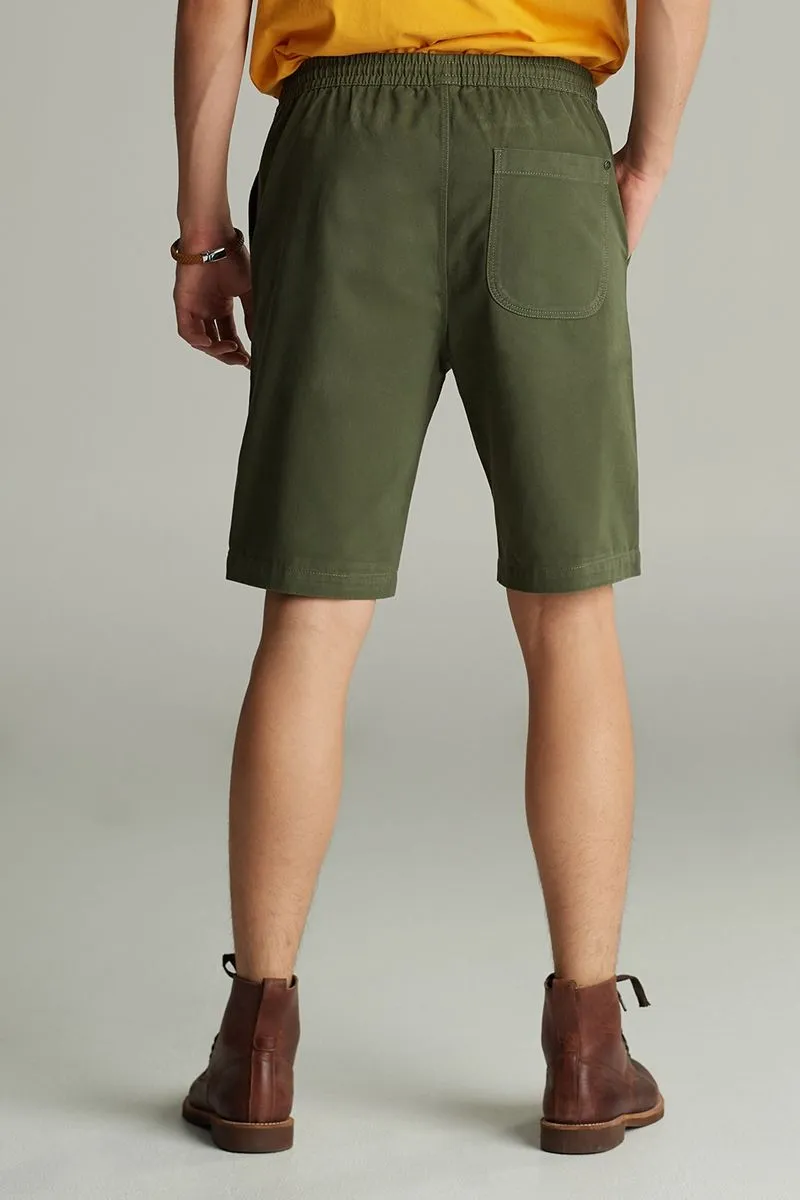 MC JEANS Short pants Green MCJZ059