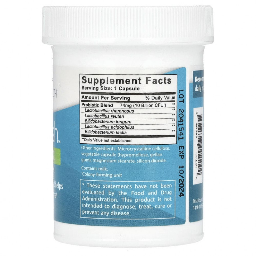 Fairhaven Health, IsoFresh, пробиотик, для баланса в женском организме, 30 капсул