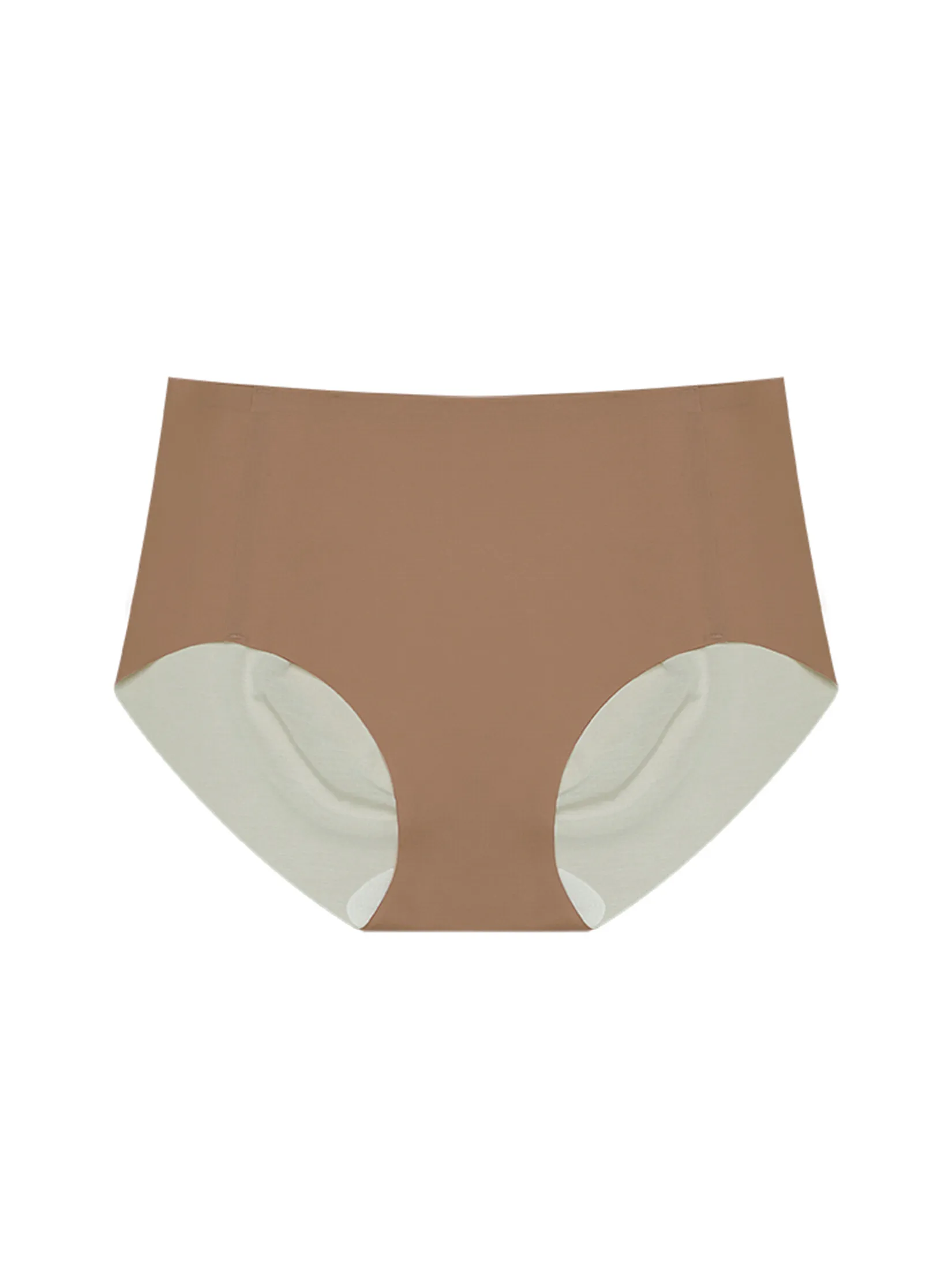 SABINA Panty High Waisted Woman Seamless Fit - Tan Size - 2XL
