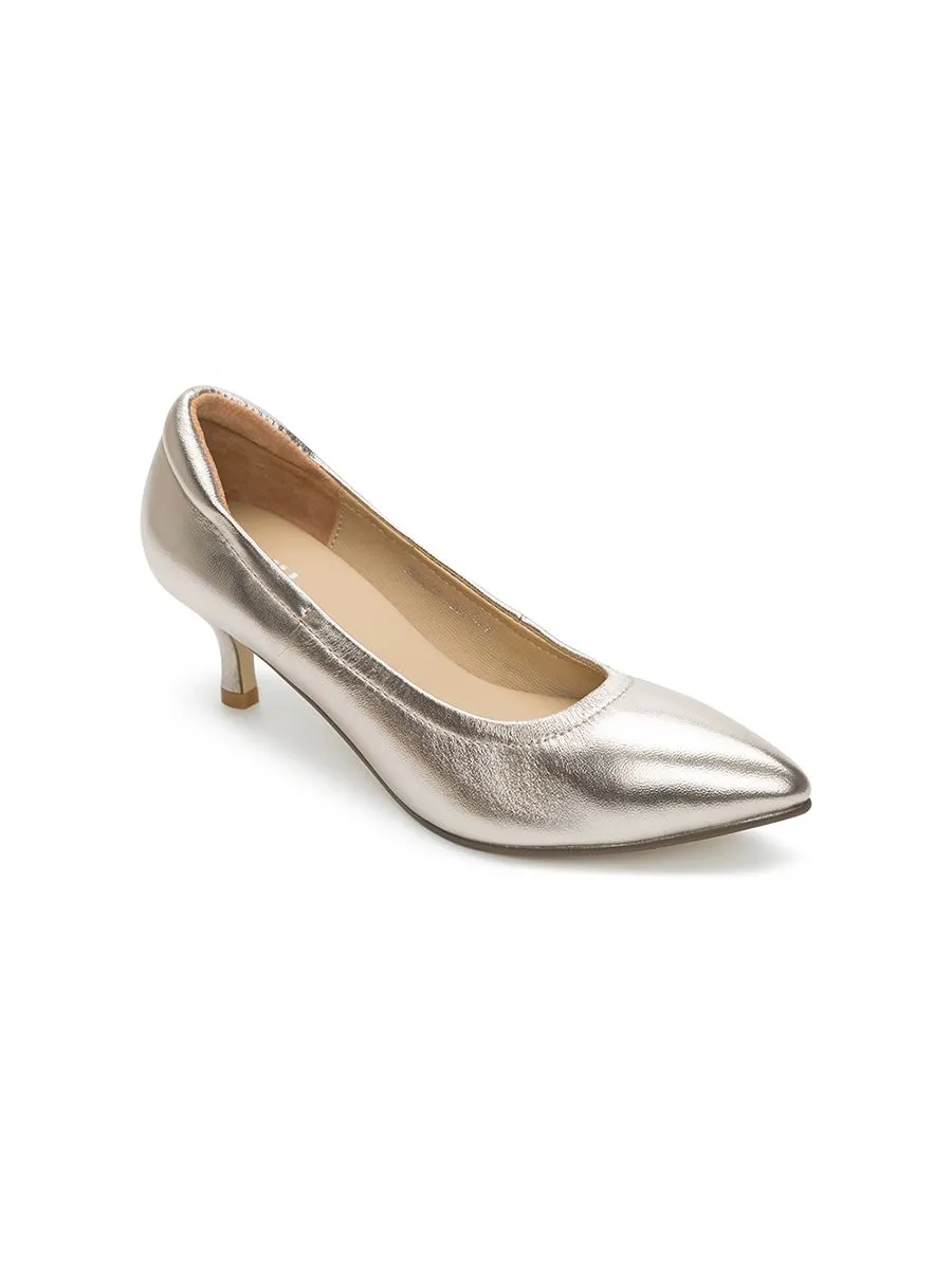 SHU WOMEN  CELEB HEELS 2" ORIGINAL - DELUXE GOLD