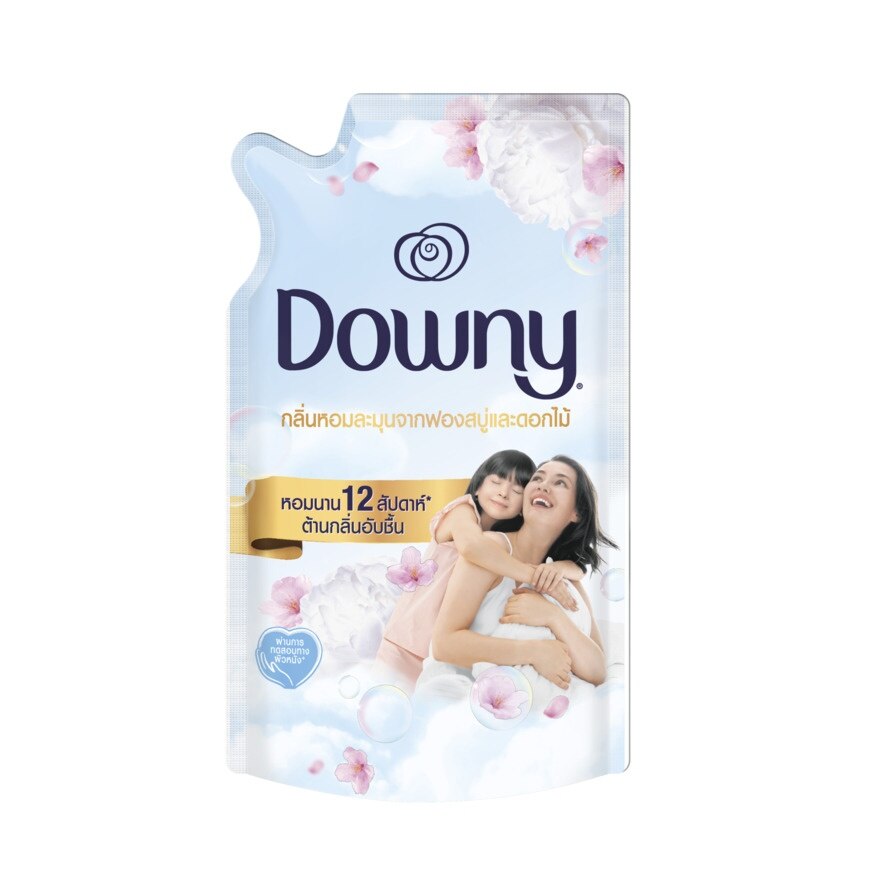 Downy Fabric Softener Gentle Floral Bubble Scent Refill 480 Ml. - Blue