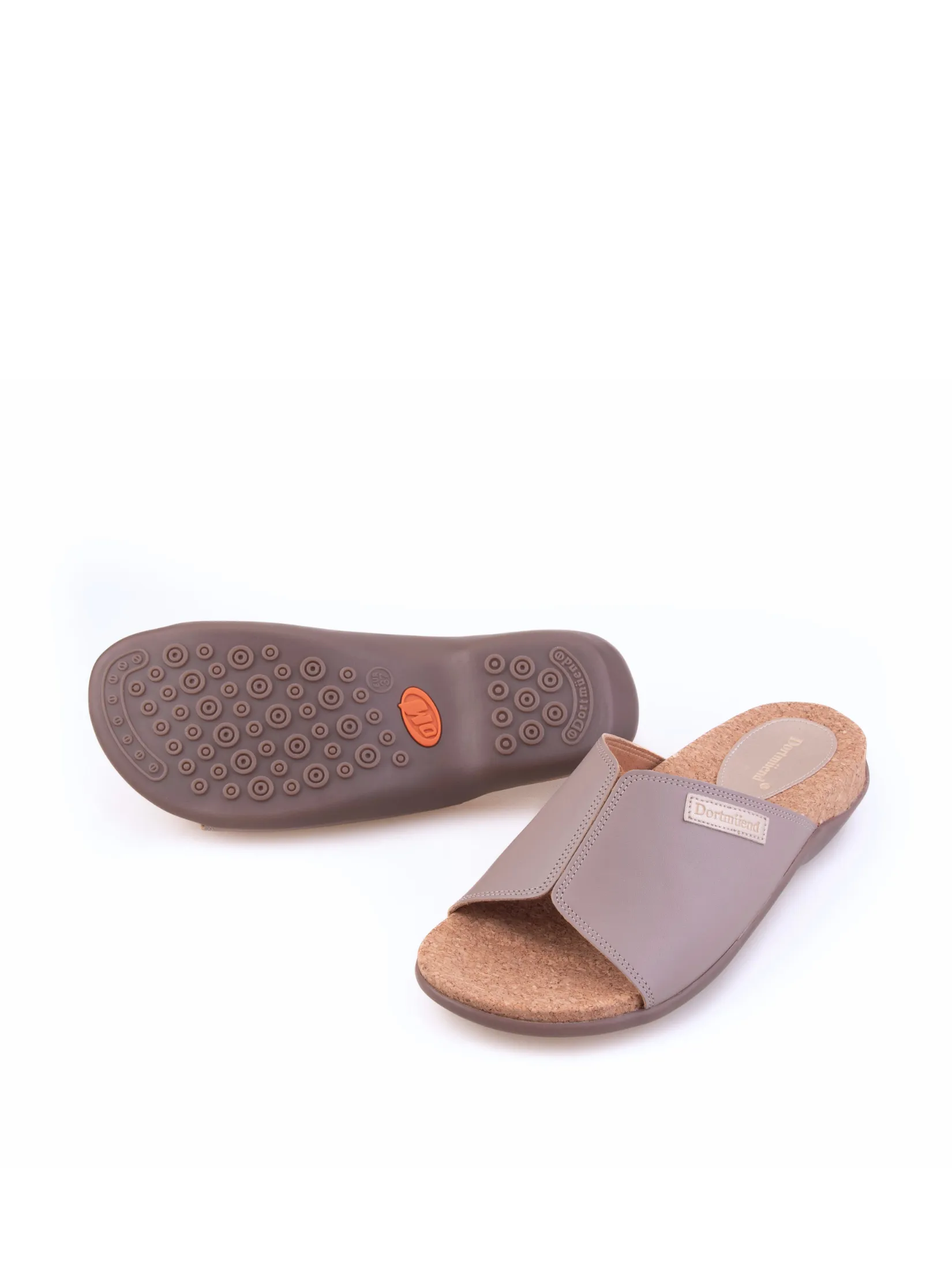 DORTMUEND Women Sandals Monah Ash Brown