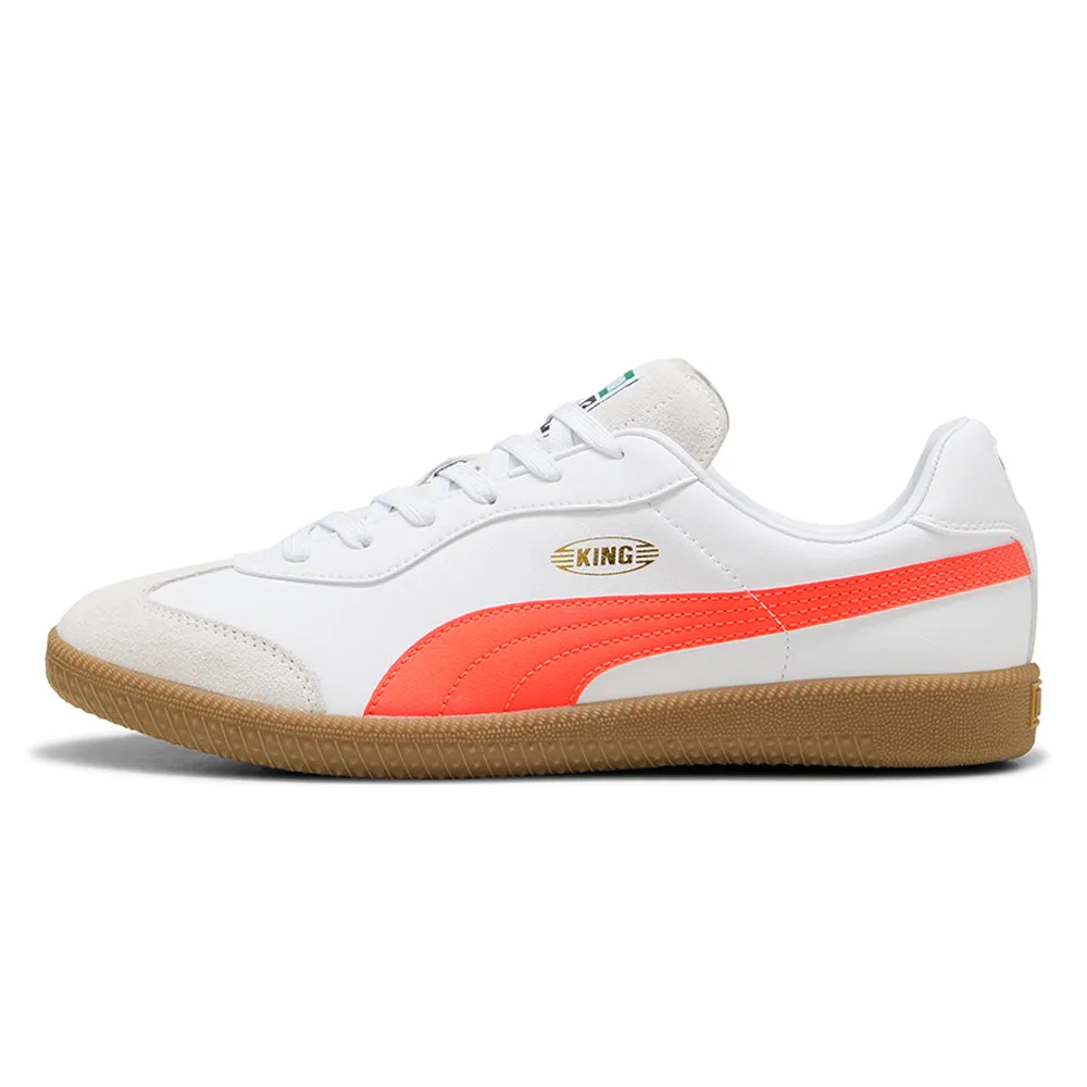 PUMA King 21 Men Futsal Shoes White - PU097SH463ENTH