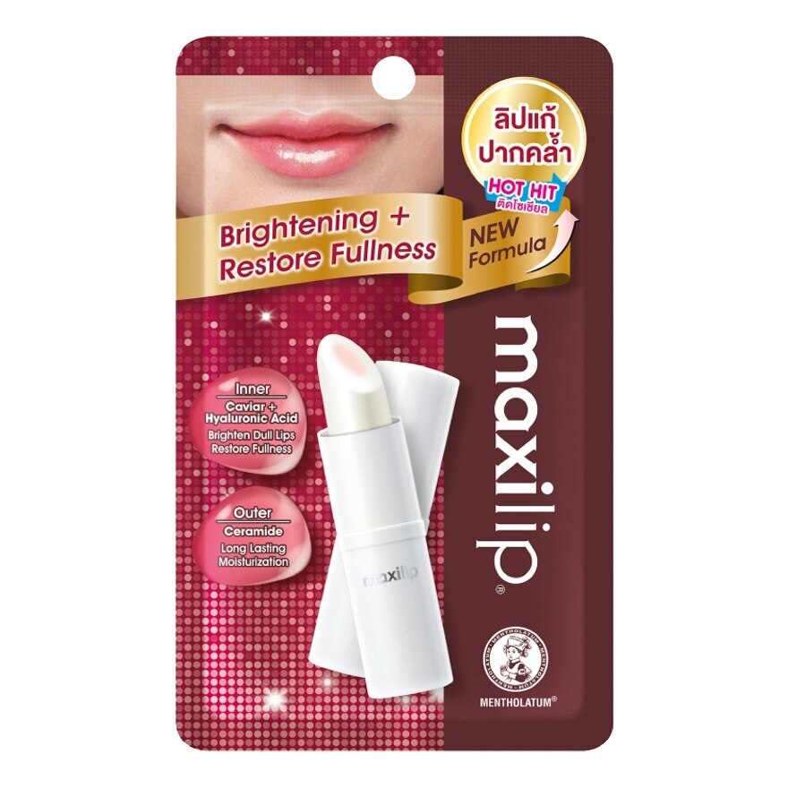 Mentholatum Maxilip Brightening Caviar + Hyalurinic Acid 3.8 G.