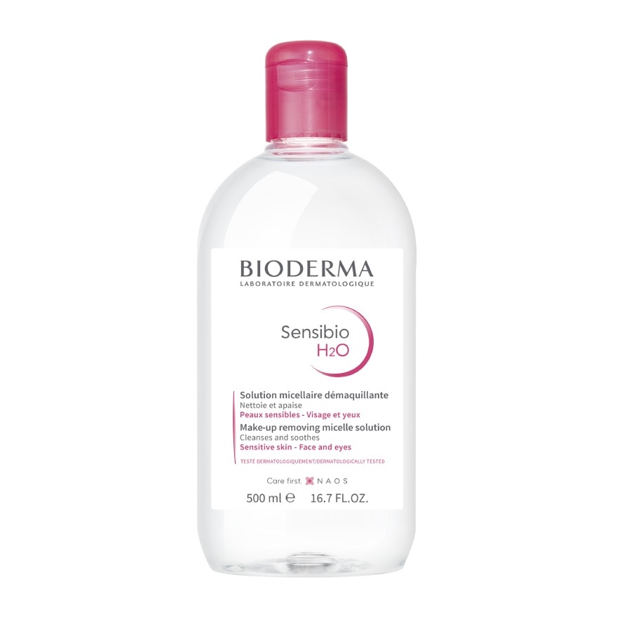 BIODERMA Sensibio H2O Makeup Remover Cleansing Water 500 ml.