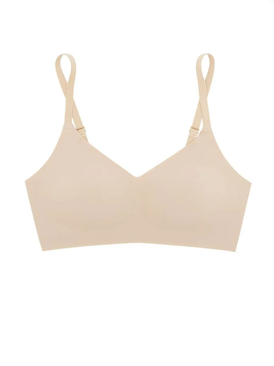 SABINA [Online Exclusive]  Soft Collection Wireless Bra - Sand