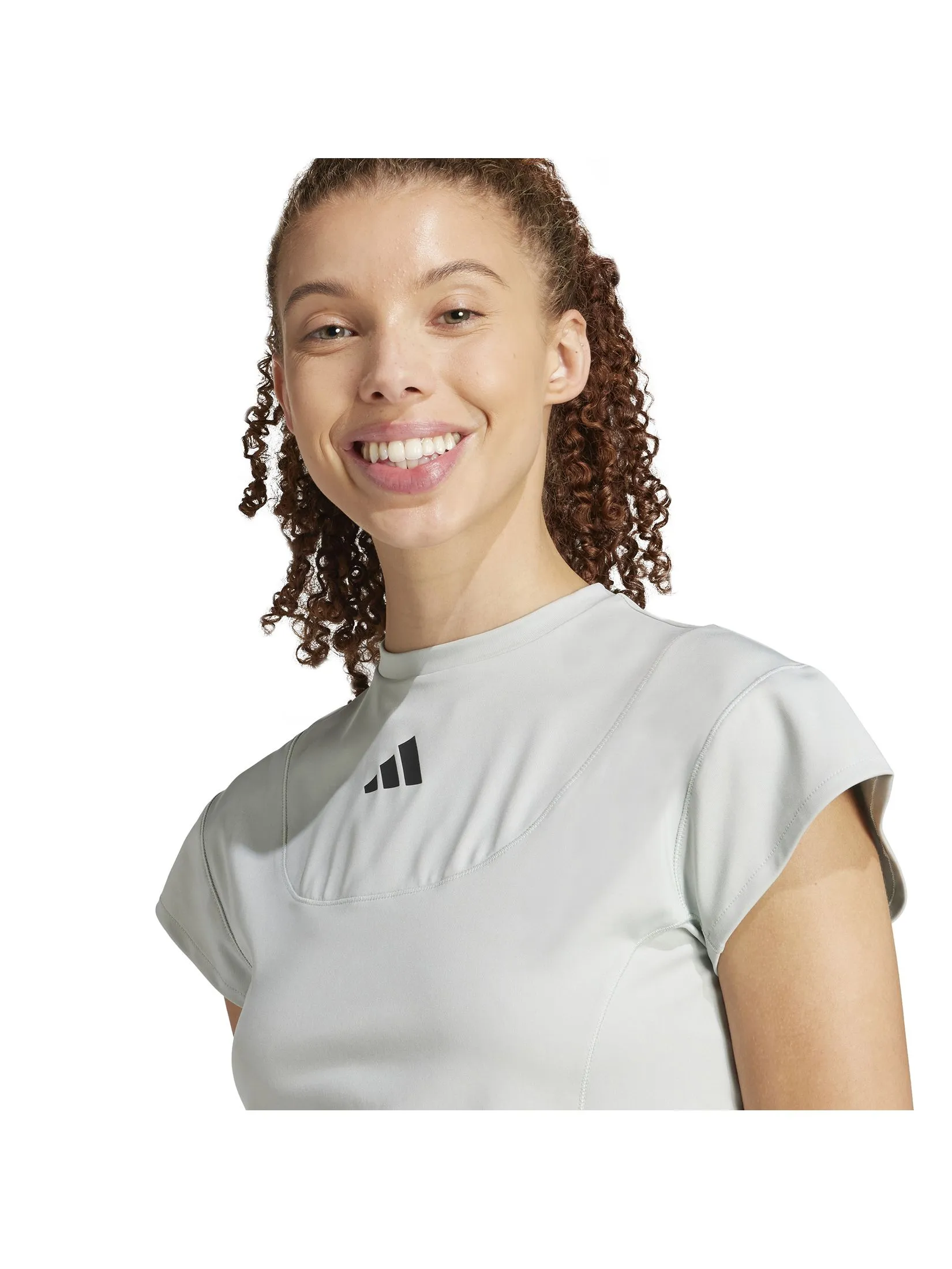 ADIDAS Women Baby T-Shirt City Escape Wonder Silver