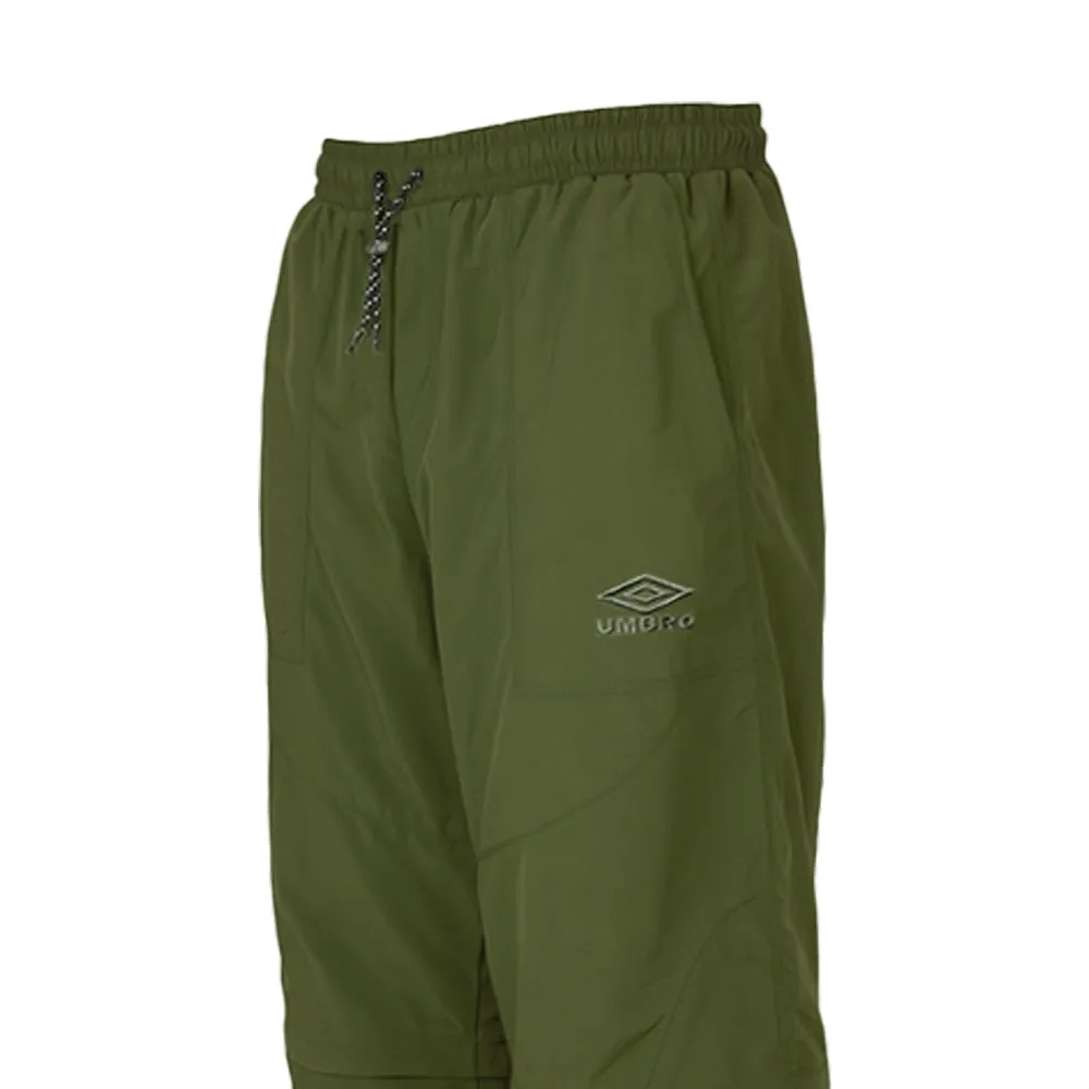UMBRO Zip Off Loose Fit Men Football Pants Green - UM126AP268EOTH