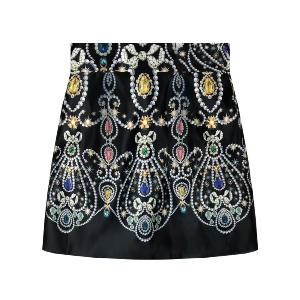 ICONIC Black NOIR DEVINE SKIRT Model ฺBLACKDEVINE5920