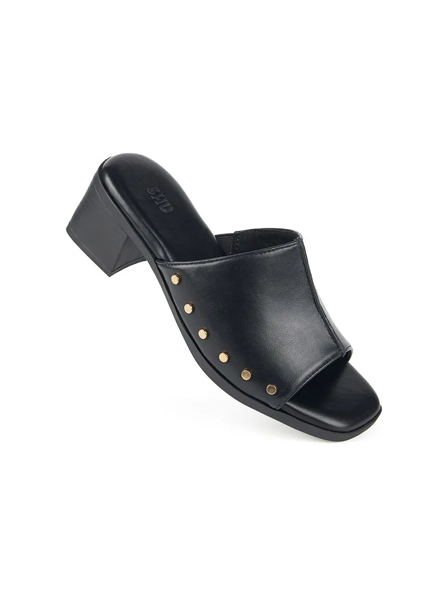 SHU WOWEN  BEDDY 2" MULE - BLACK