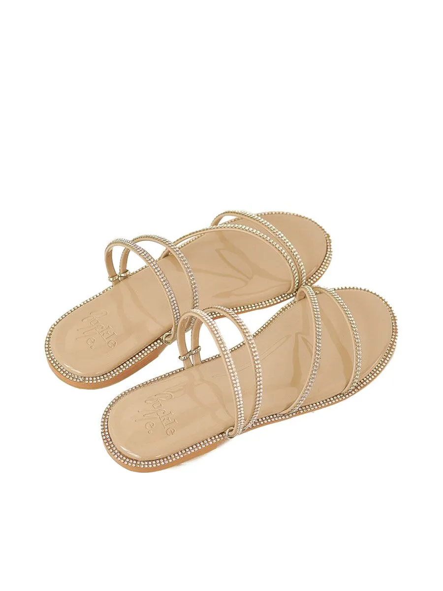 BUCKLE ME Sandals Twinkle BM19-TAUPE Taupe