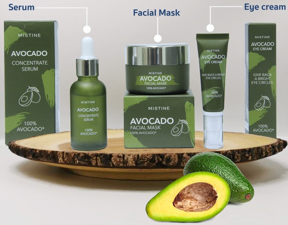 Омолаживающая сыворотка для лица с авокадо Mistine 25 мл