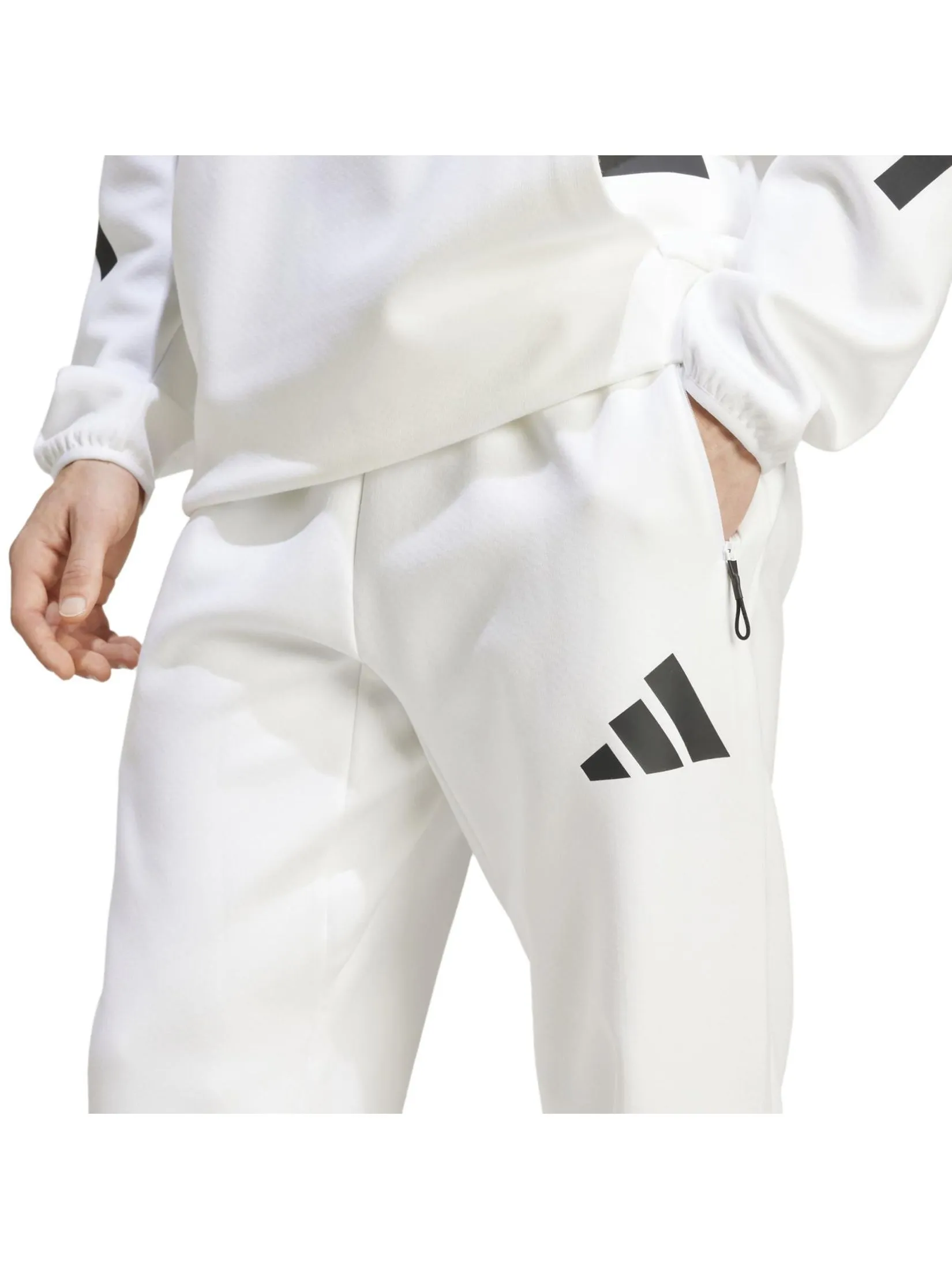 ADIDAS Women Tracksuit Bottoms Z.N.E. White