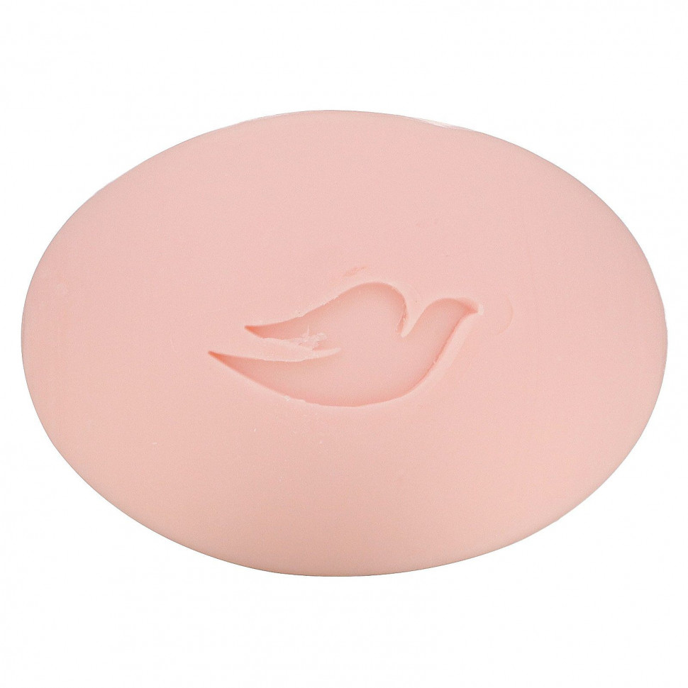 Dove, Мыло Beauty Bar с глубоким увлажнением, розовое, 4 насадки по 4 унции (113 г) каждая