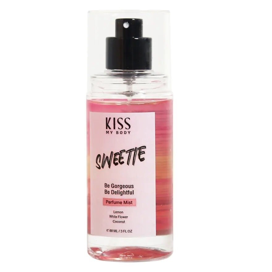 Kiss My Body Perfume Mist Sweetie 88 Ml. น้ำหอม สเปรย์น้ำหอม