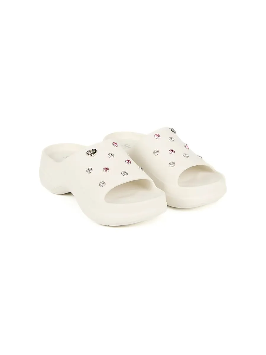 SHU WOMEN  GUMMIES 2.5" TINY DIAMONDS - WHIPPED CREAM