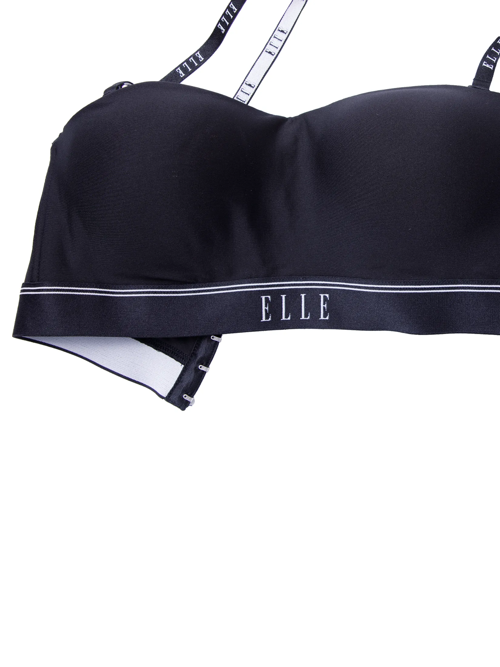ELLE LINGERIE Women's Wireless bra with mould Pad LB8767 - Black