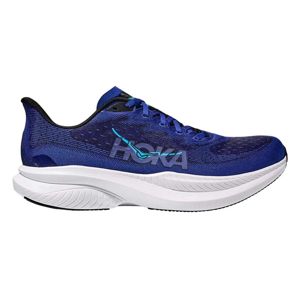 HOKA Men Running Shoes Mach 6 Wide Black - HO229SH124ELTH