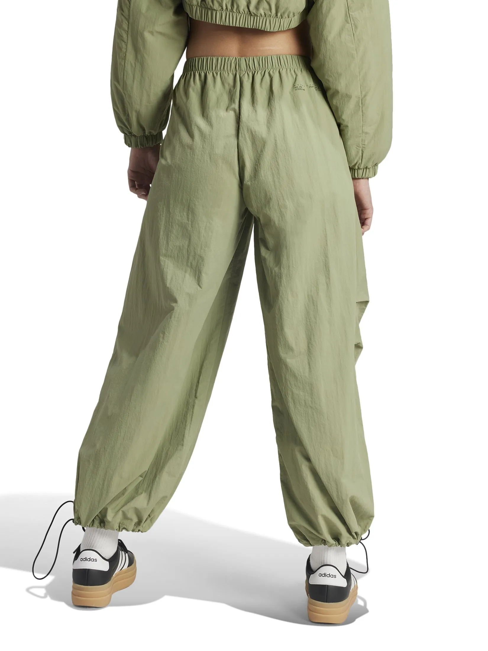 ADIDAS Women Parachute Pants City Escape Woven Tent Green