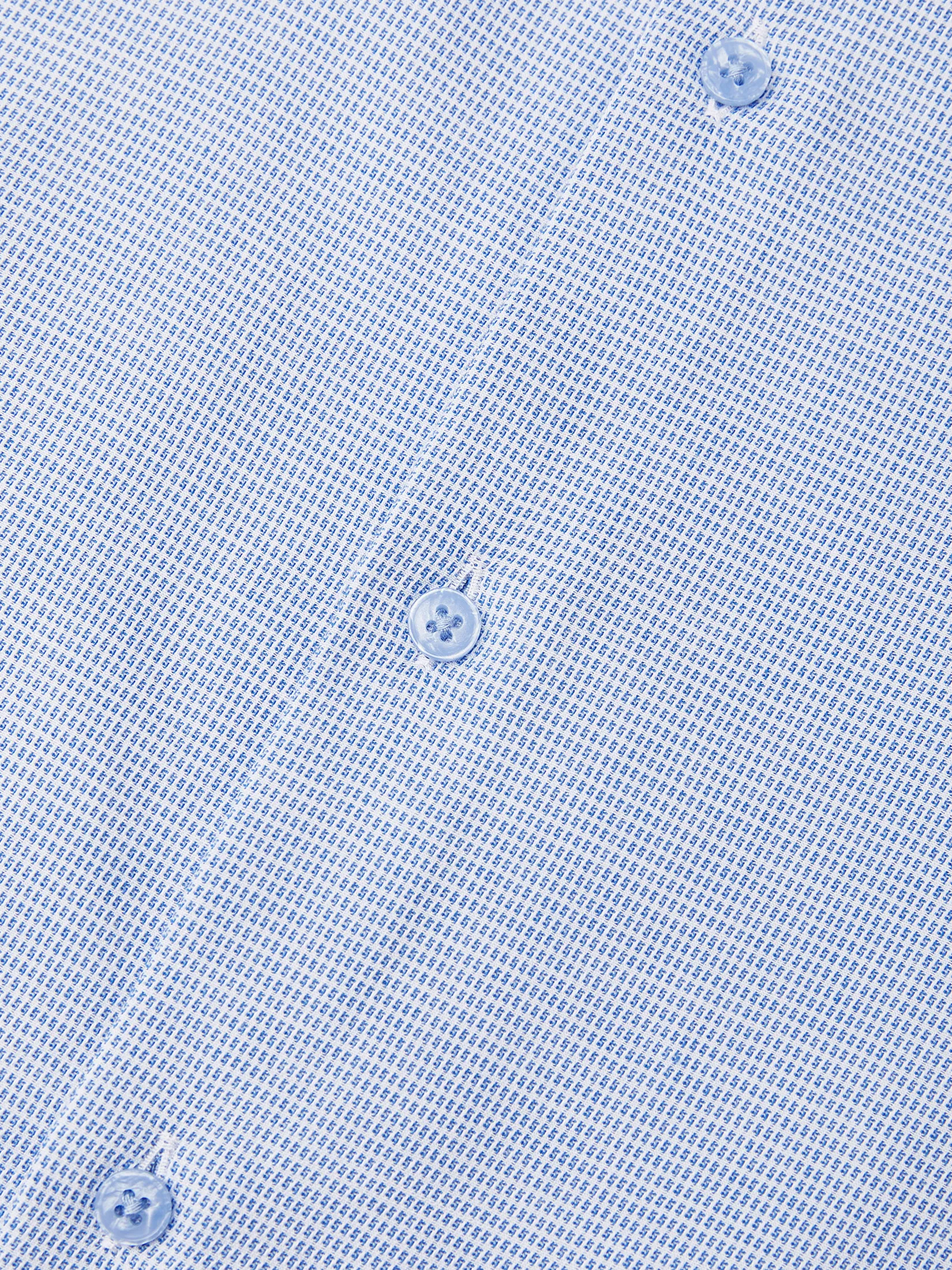 G2000 Men Clothing Non-Iron Cotton Blend Shirt  Smart Fit - Blue