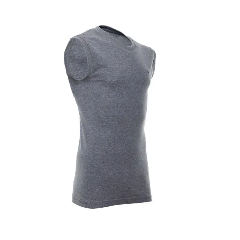 GUY LAROCHE INNERWEAR Grey Tank top round neck JVR2423R8GY