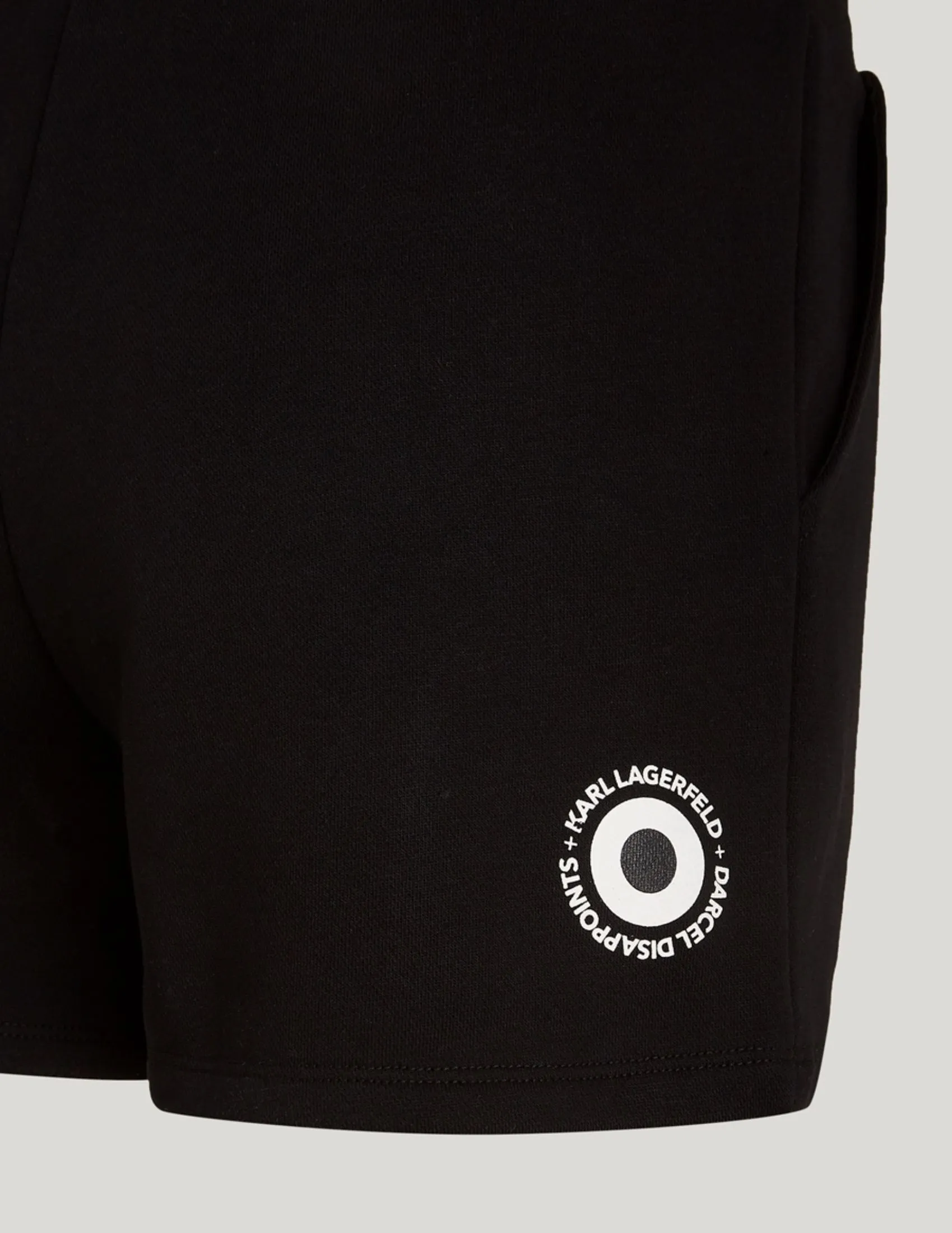 KARL LAGERFELD KLXDD WOMEN SWEATSHORTS BLACK