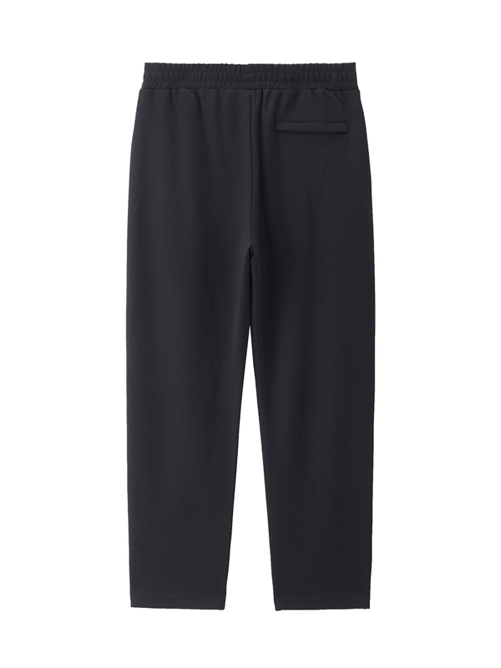 GIORDANO Women s Pintuck elastic waist ankle length sweat pants Black