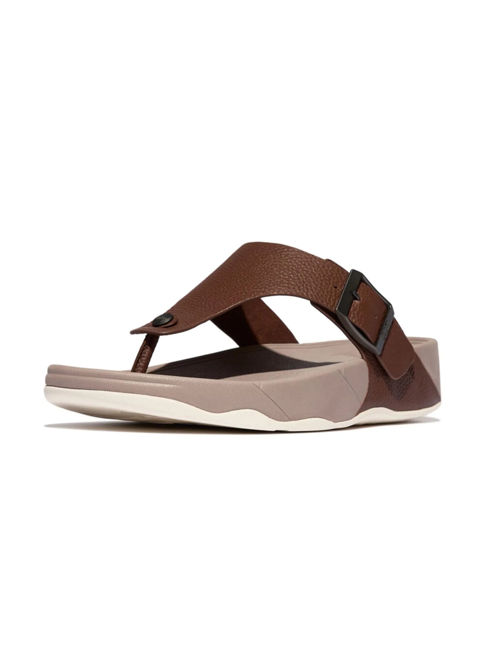FitFlop™ MEN'S TRAKK II BUCKLE TUMBLE T/P BROWN