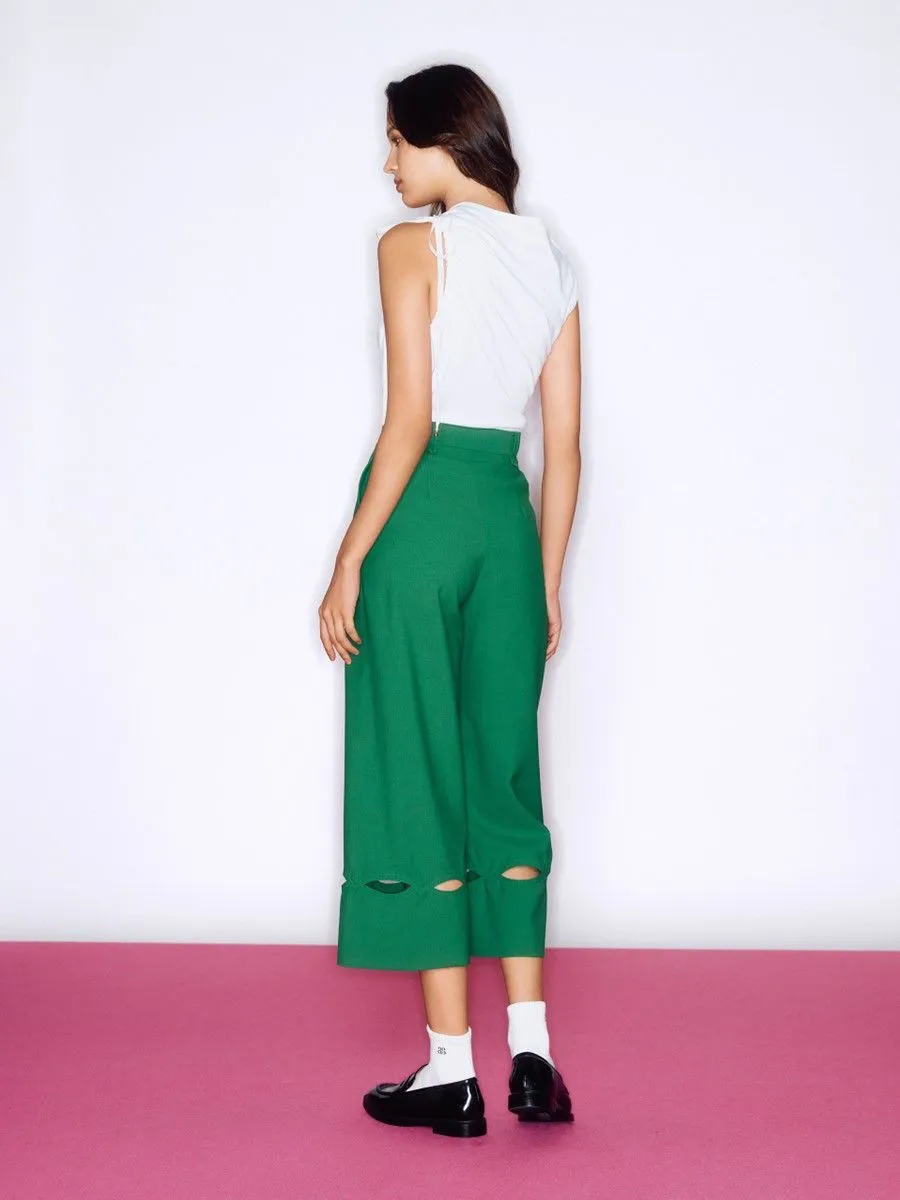 ASV (RS24) Melanie Women Culottes Pants Green