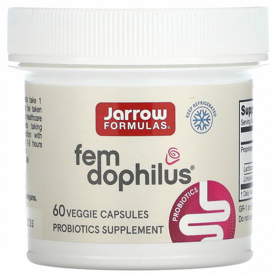 Jarrow Formulas, Women's Fem Dophilus, 60 капсул