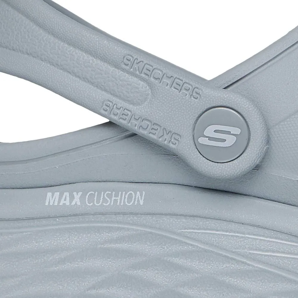 SKECHERS Men Sandals Foamies®: Max Cushioning® - Inner Strength Grey - SK108SH726ELTH