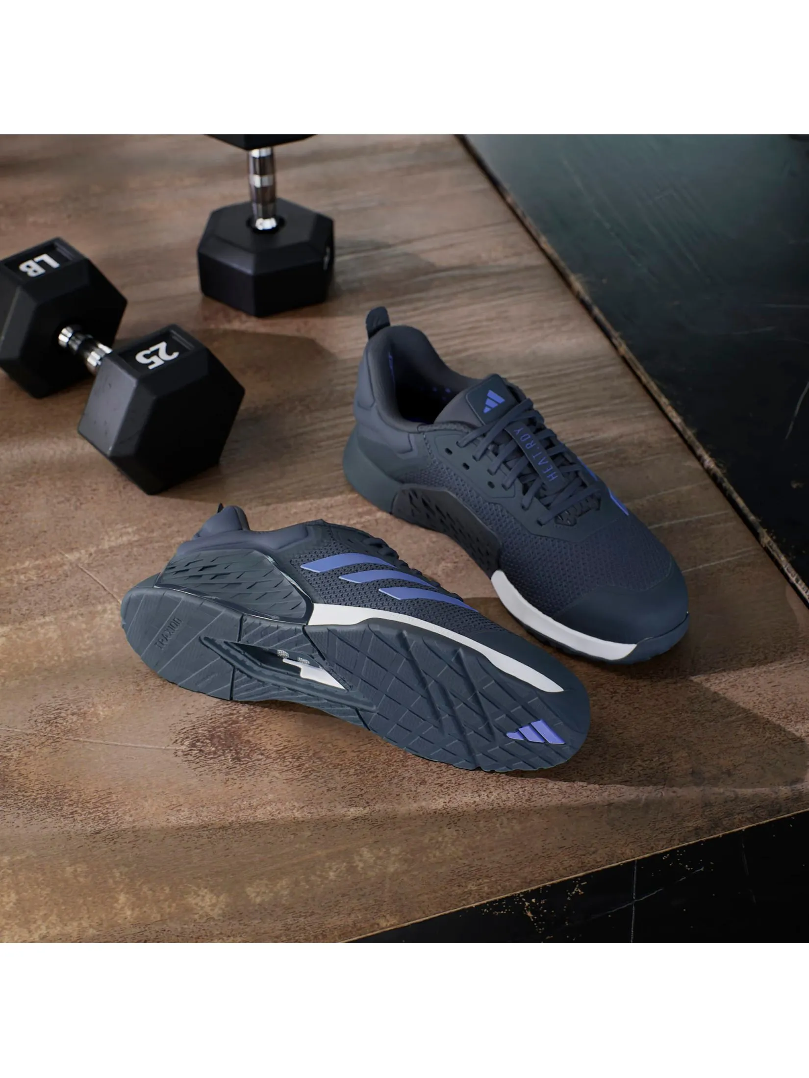 ADIDAS Unisex Shoes Dropset 3 Aurora Ink / Semi Cobalt Blue / Cloud White