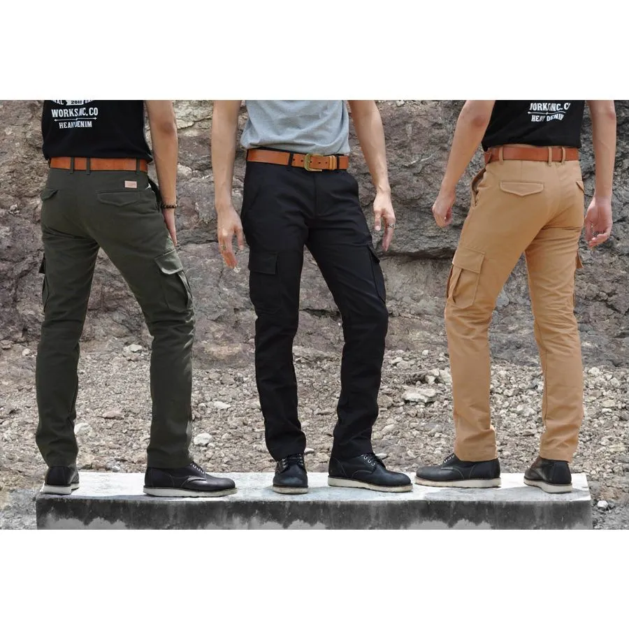 SIMPLE&RAW Duck Duty Pants Sk825-Bk-26 Black