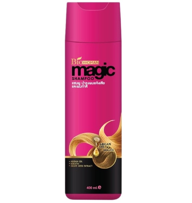 Шампунь с маслом арганы и кератином BioWoman 400 мл