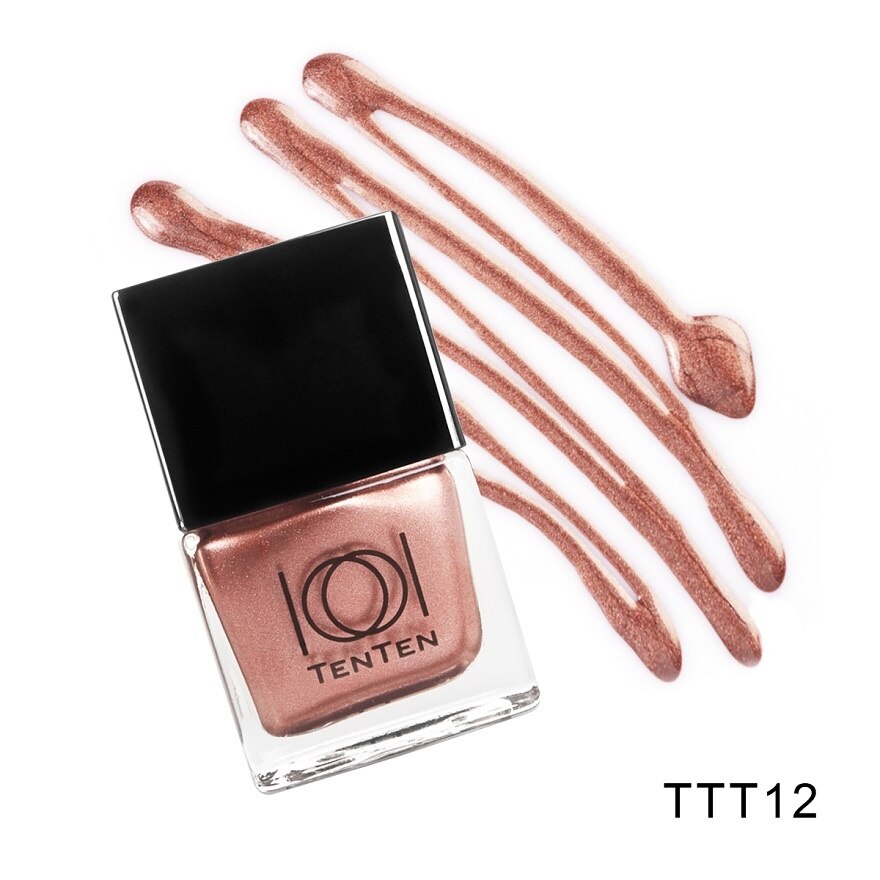 Ten Ten Nail Color 12ml. Brown T12