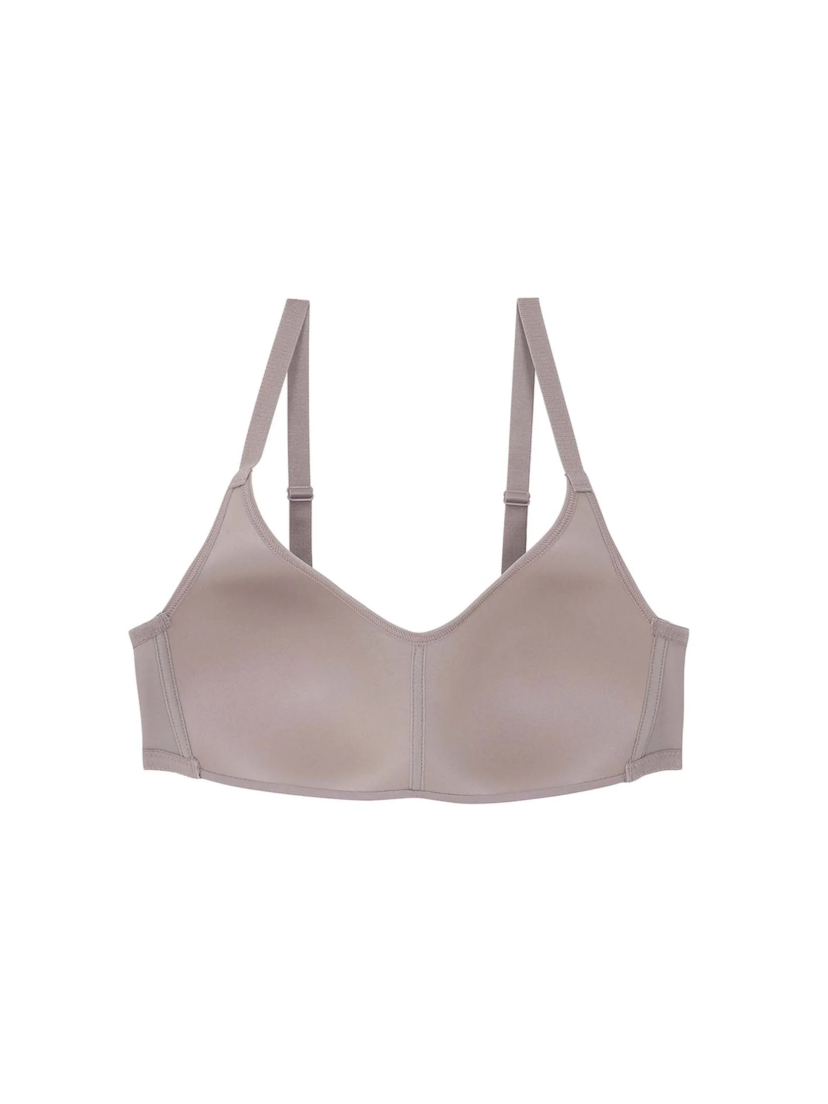 WACOAL Women Surprise Wireless Bra mesh detail style Grey