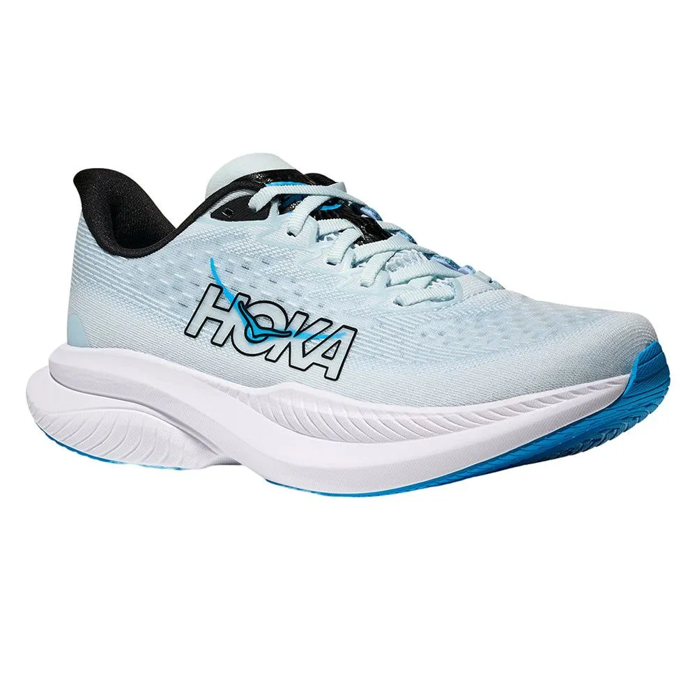 HOKA Women Running Shoes Mach 6 Wide Blue - HO229SH127ELTH