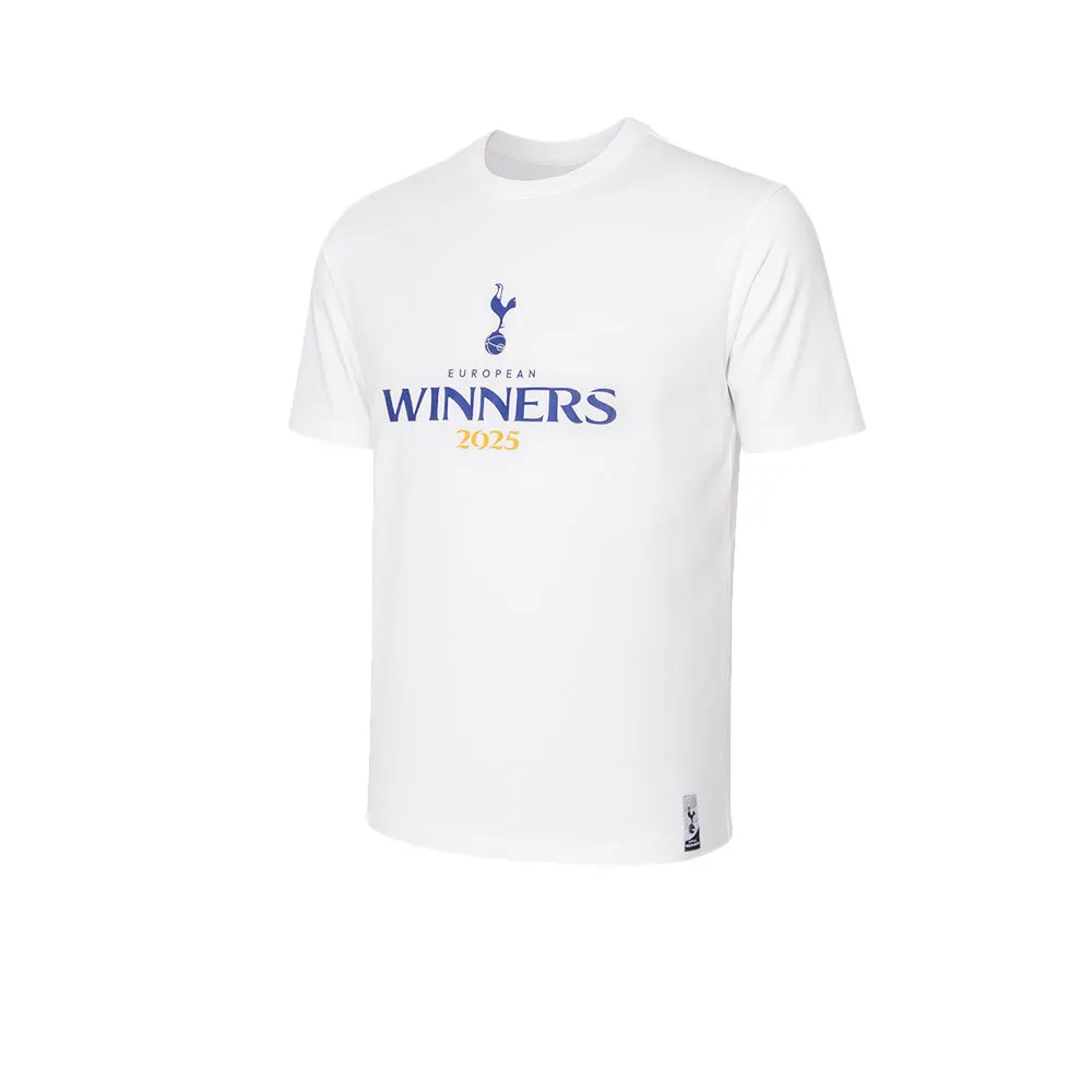 SPURS European Winners 2025 Men T-Shirt White - SP699AP436EMTH Size - M