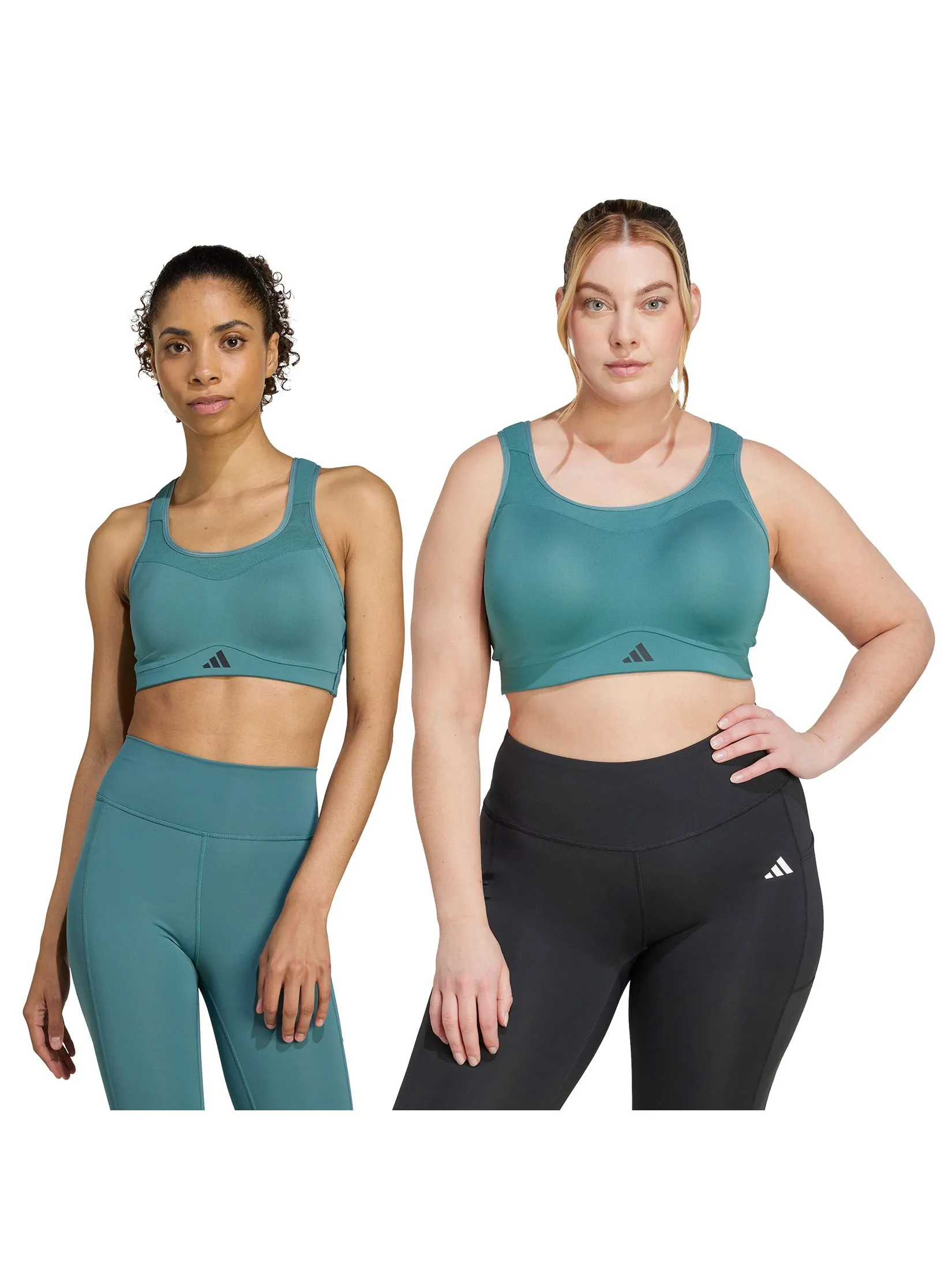 ADIDAS Women Support Bra TLRD Impact Training High Teal