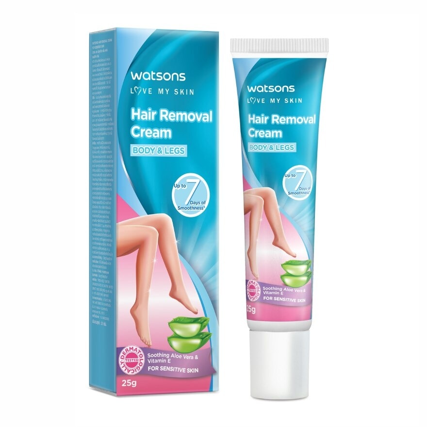 Watsons Hair Removal Cream For Sensitive Skin 25g.