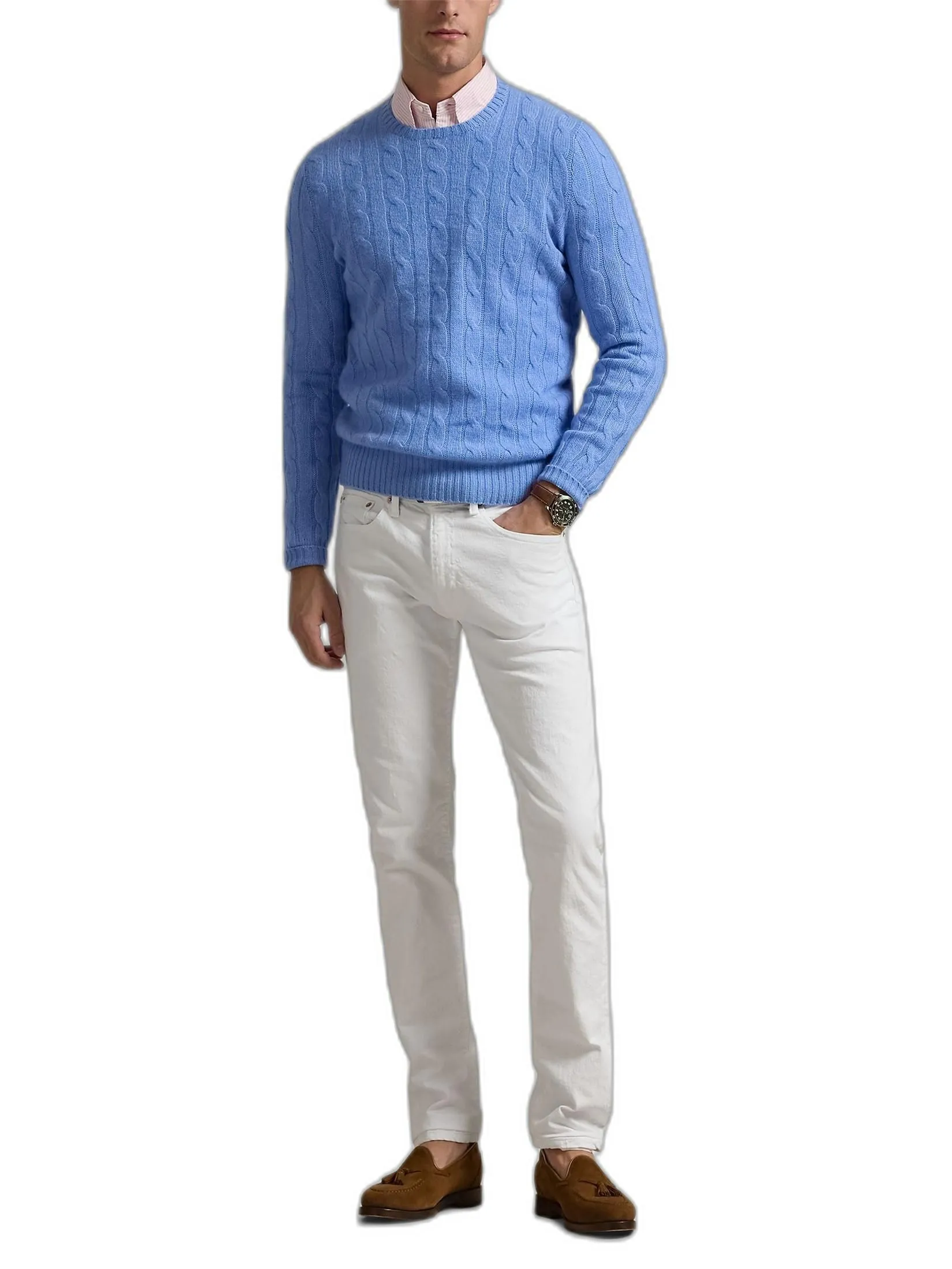 POLO RALPH LAUREN Men Jeans-Sullivan Slim Stretch Jean MNPODNM10920348-White