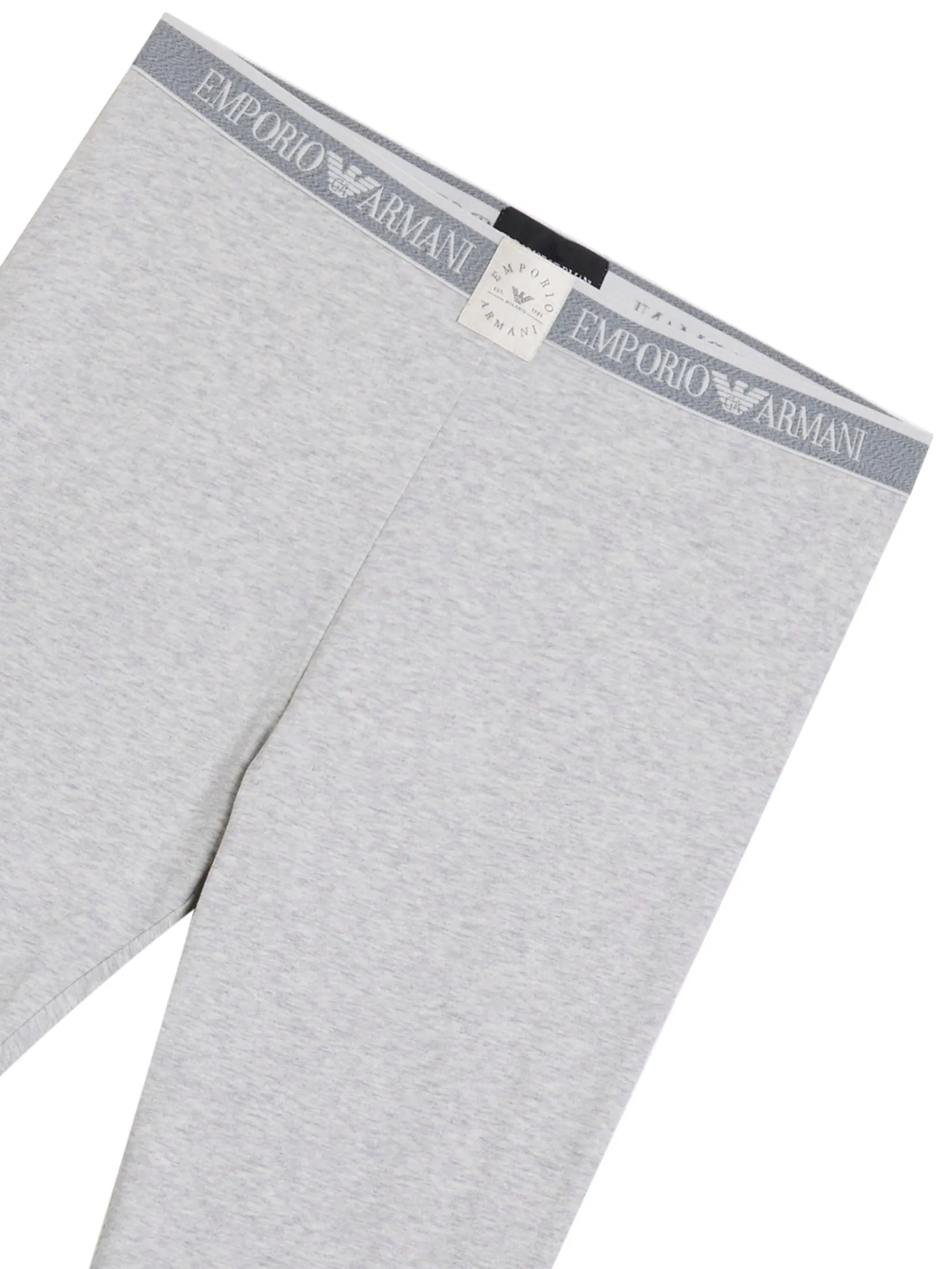 EMPORIO ARMANI Women Leggings FW25 O8002 Warm Grey Melange