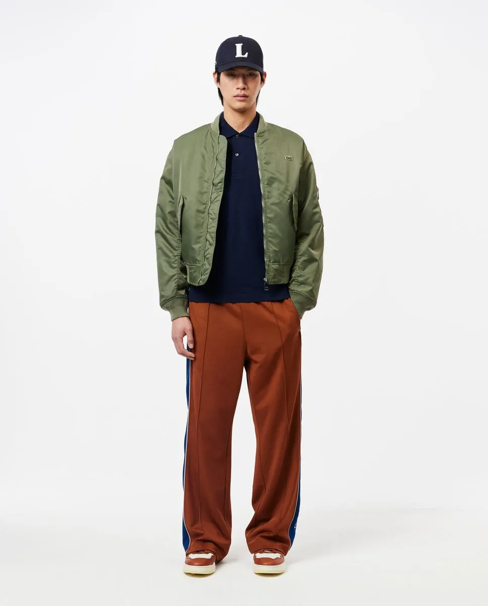 LACOSTE Original L.12.12 Petit Piqu  Cotton Polo Shirt Navy Blue