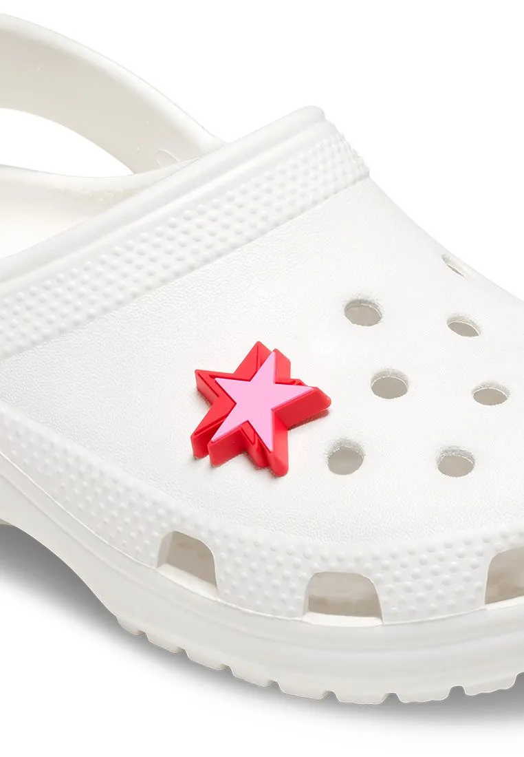 CROCS MULTICOLOR CROCS Jibbitz Pink Star Shoes Charm